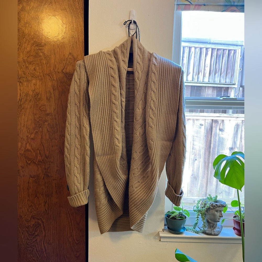 1990s style Ralph Lauren circle cardigan cashmere sweater